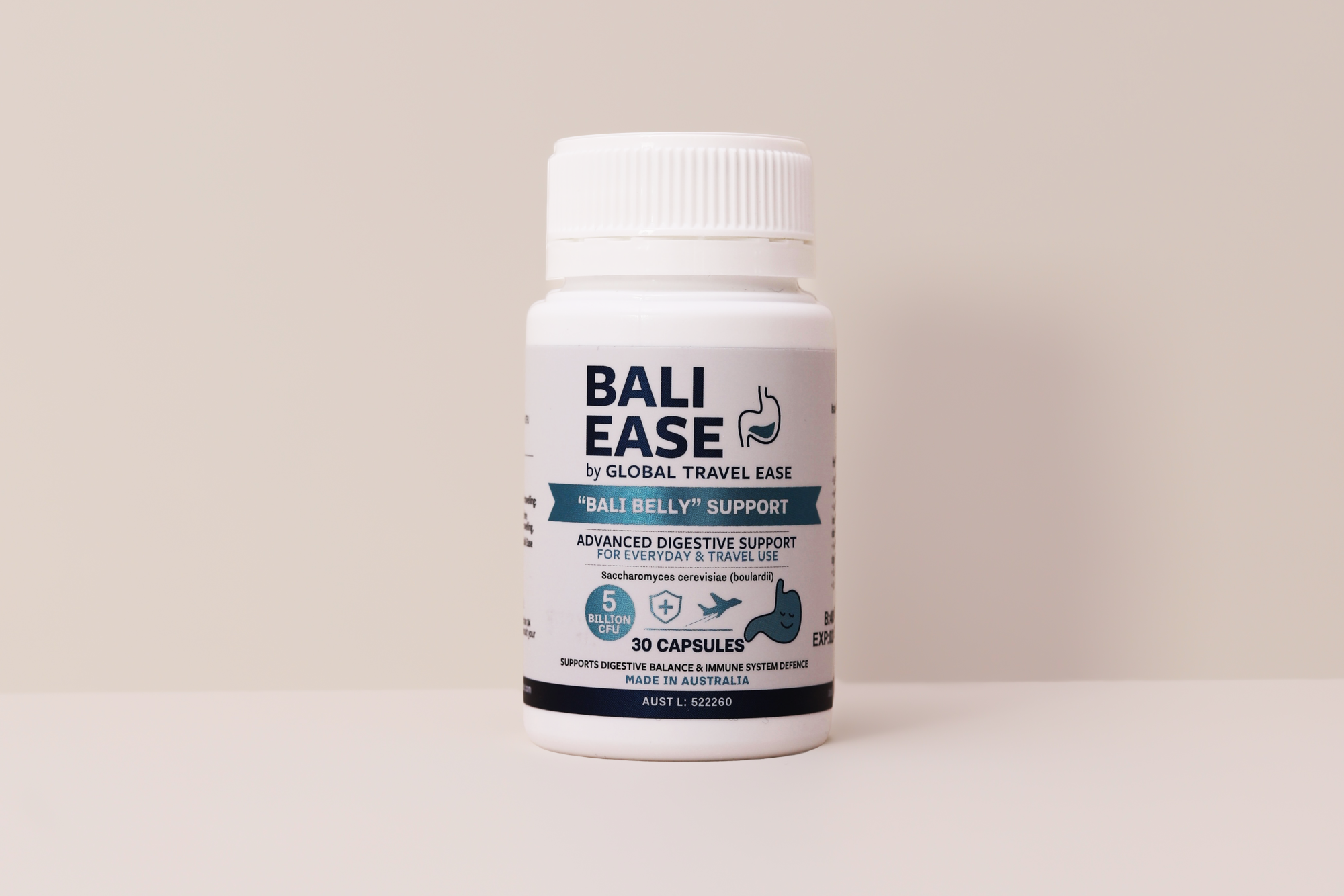 Bali Ease Travel Probiotics